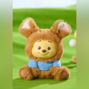 NWT Miniso | Winnie the Pooh “Naughty Pooh” Confirmed Adzuki Bean Plush Vinyl
